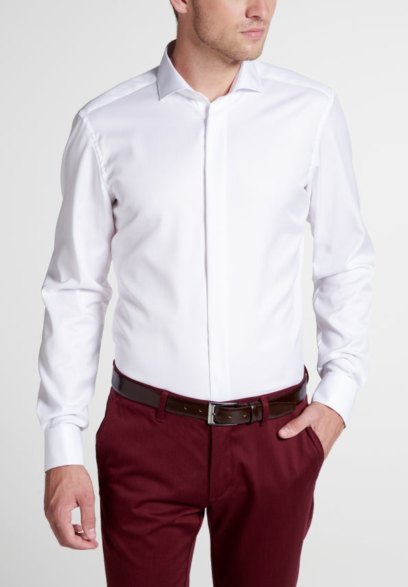 Eterna "Dobbelt Manchet" Slim fit Skjorte